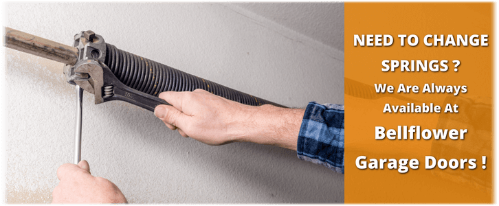 Broken Garage Door Spring Repair Bellflower